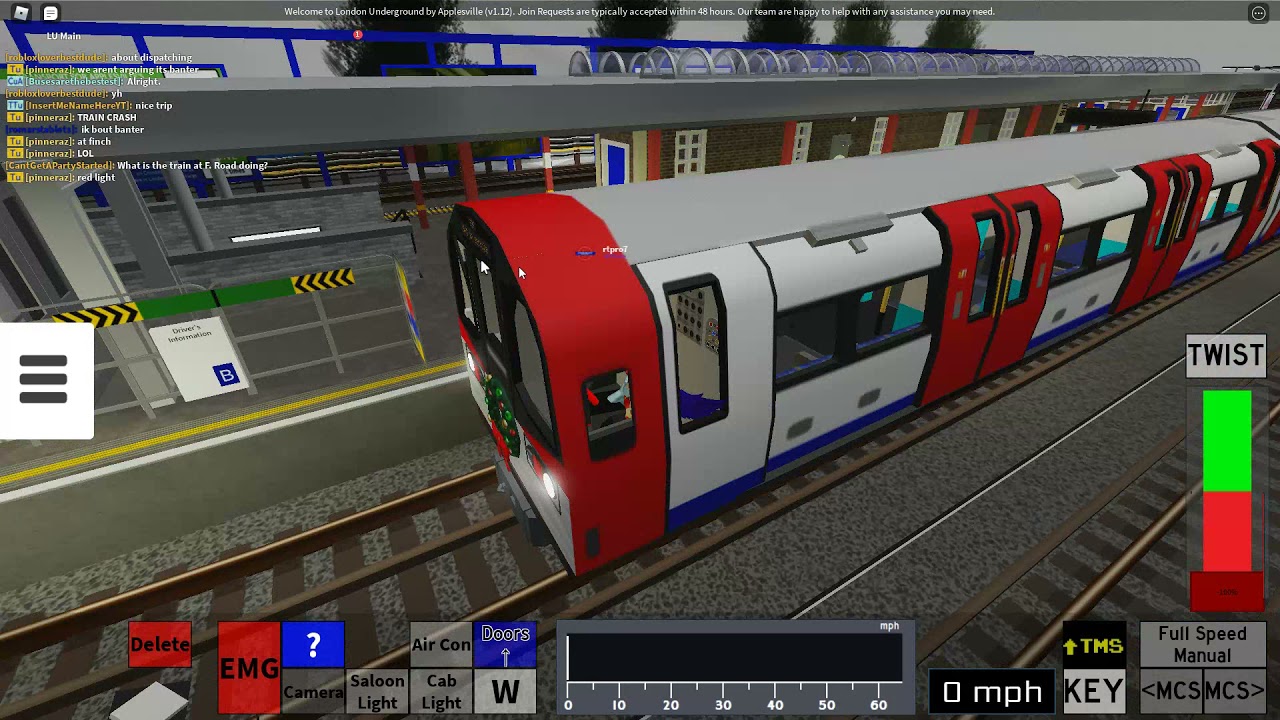 How to drive a train in Roblox: London Underground simulator (Tutorial) ft.charlie