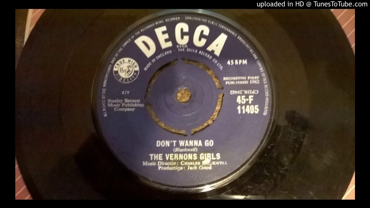 The Vernons Girls - Don't Wanna Go