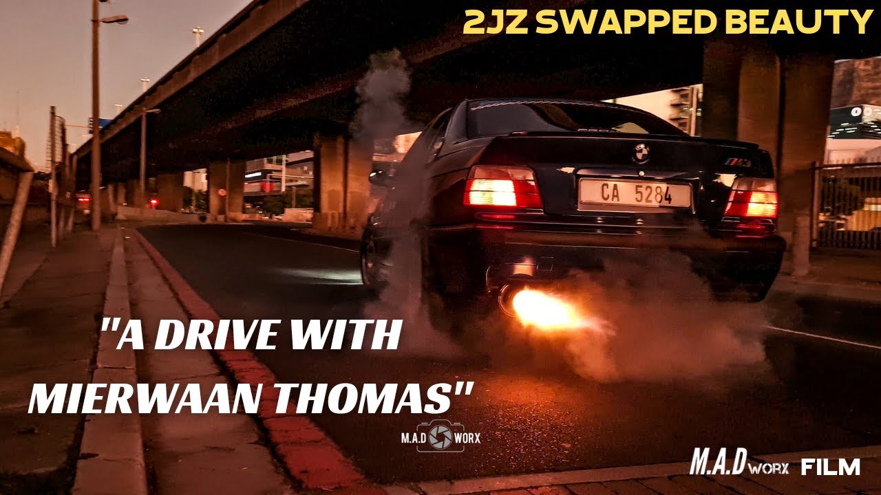 A drive with Mierwaan Thomas in his 2JZ E36 🥺 [Fast and the Furious Tribute]