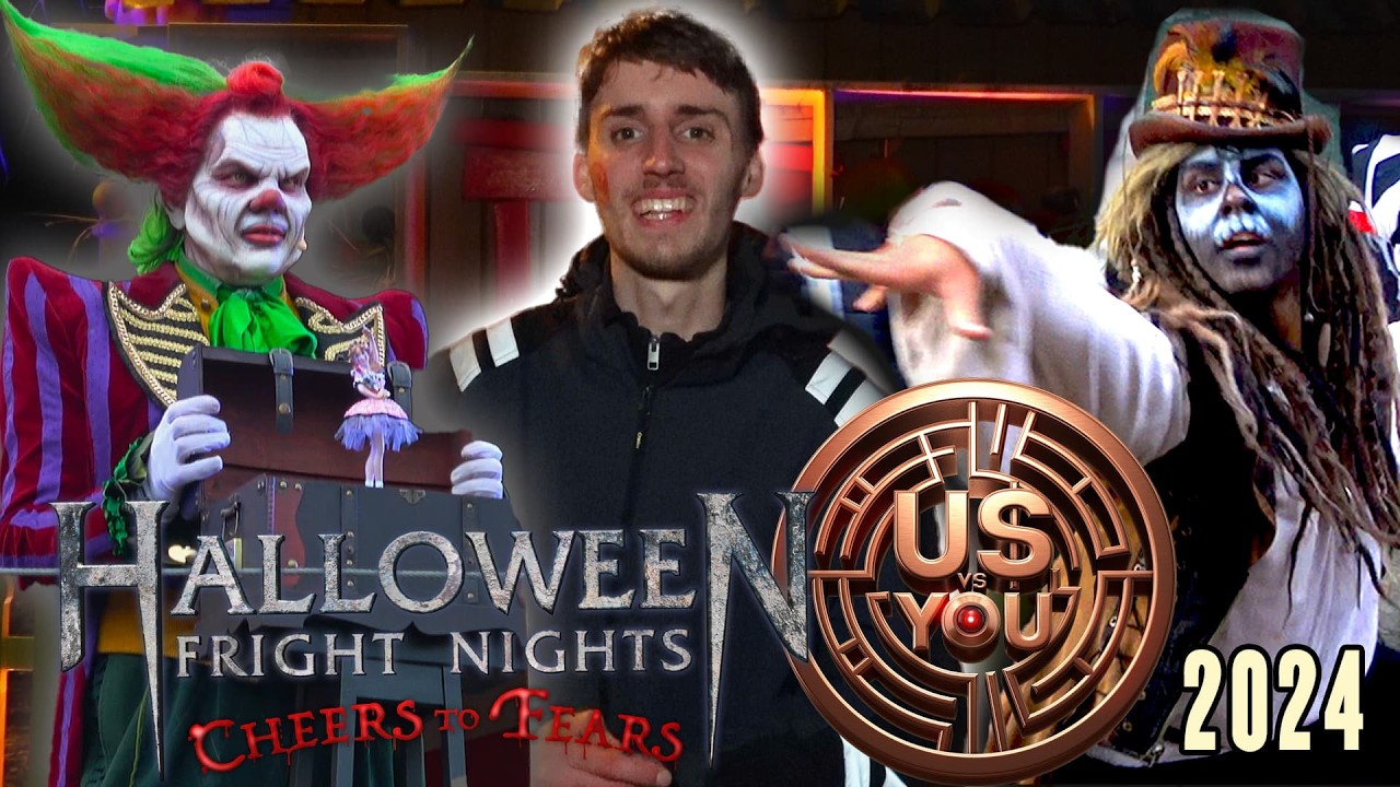 HALLOWEEN FRIGHT NIGHTS 2024 @Walibi Holland | Us vs You: Wie Overleeft het Nieuwste Spookhuis¿?