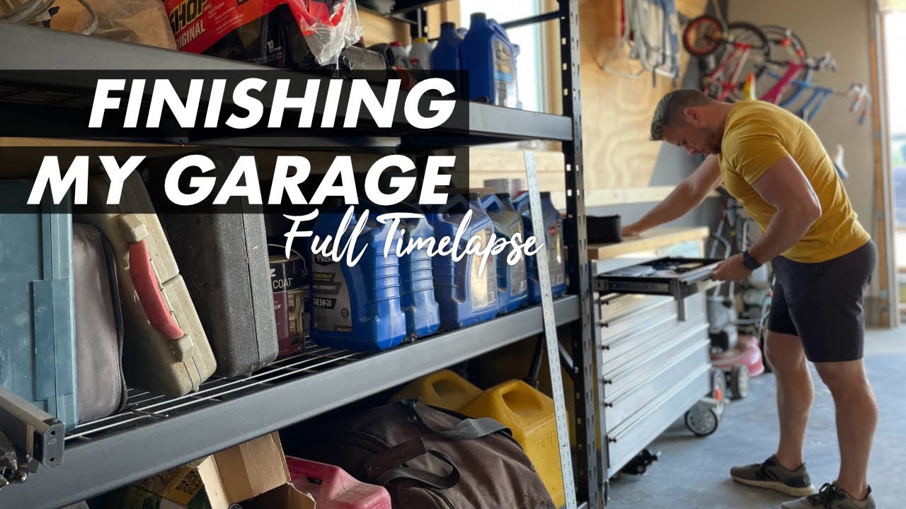 Garage Makeover - Full Timelapse