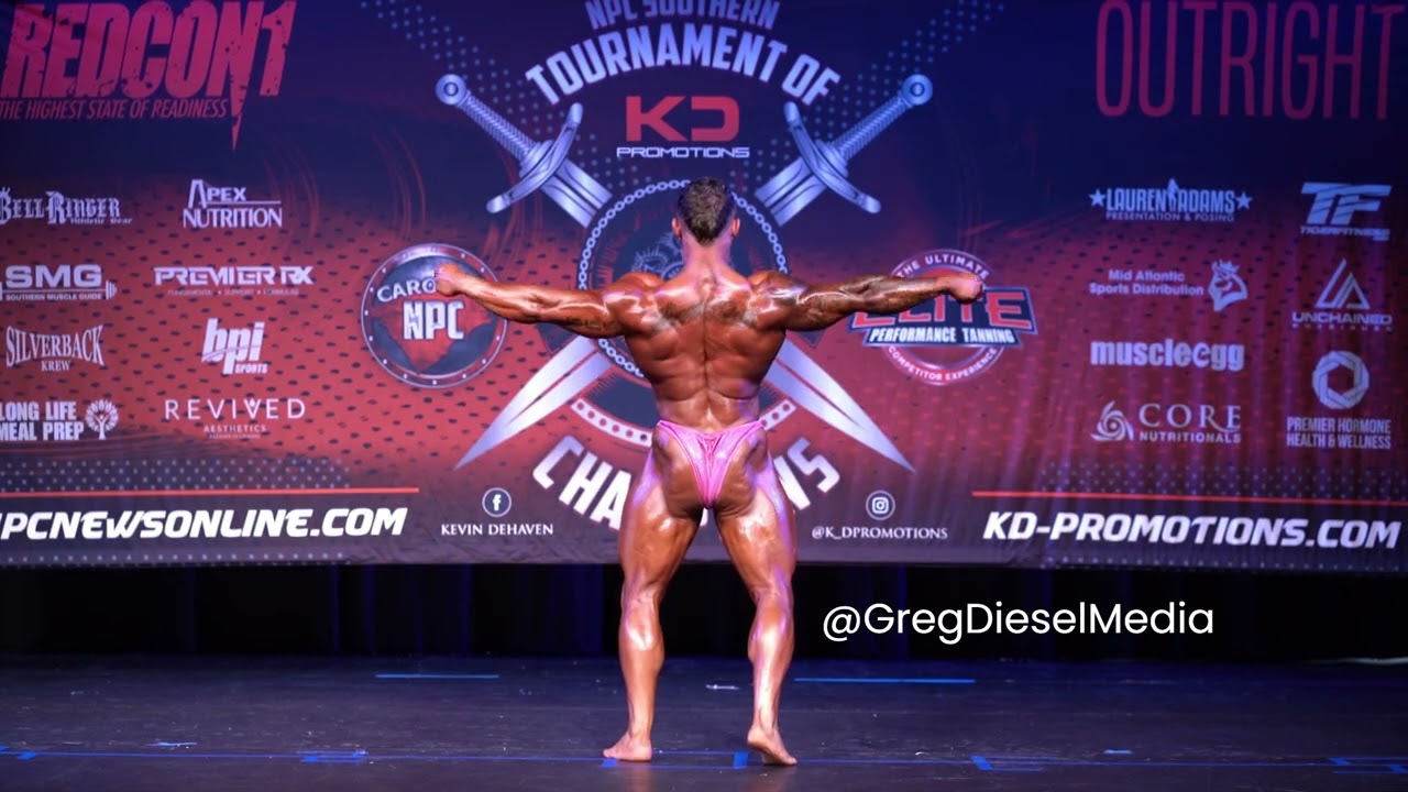 Parker Martin Bodybuilding individual routine video