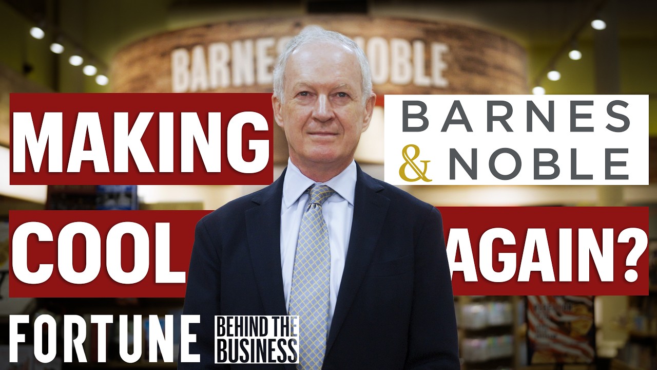 Inside CEO James Daunt&rsquo;s Plan To Save Barnes & Noble | Behind The Business