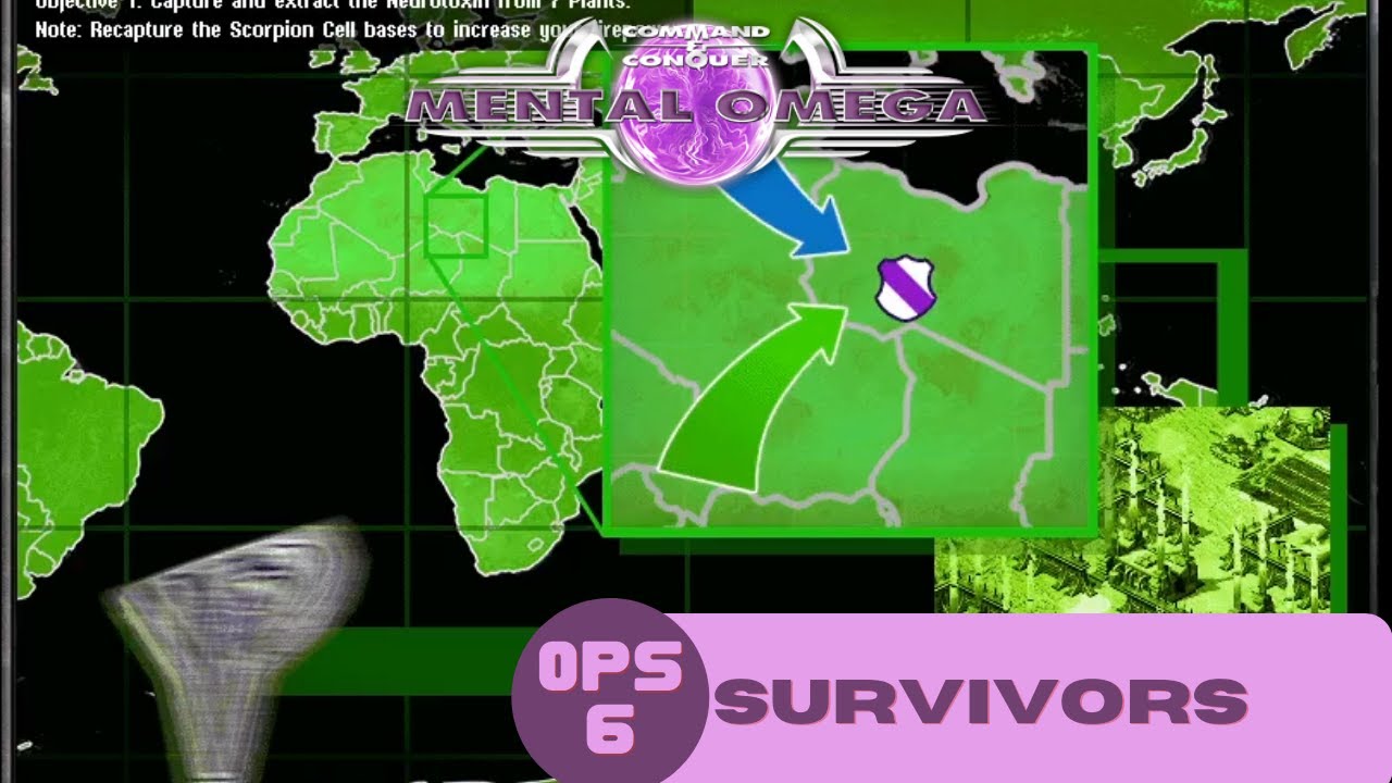 Red Alert 2 - Mental Omega [3.3.6] Yuri Spec Ops #6 Survivors