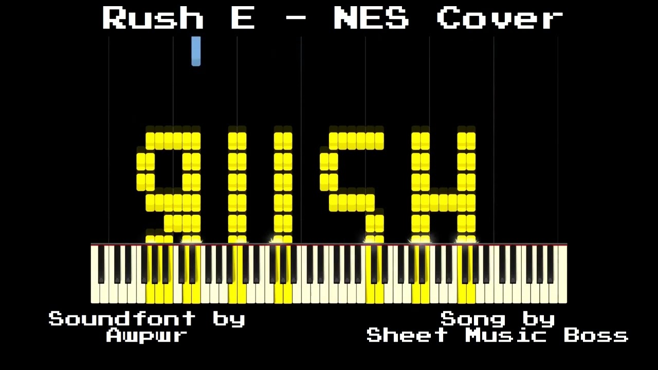 Rush E - NES Cover