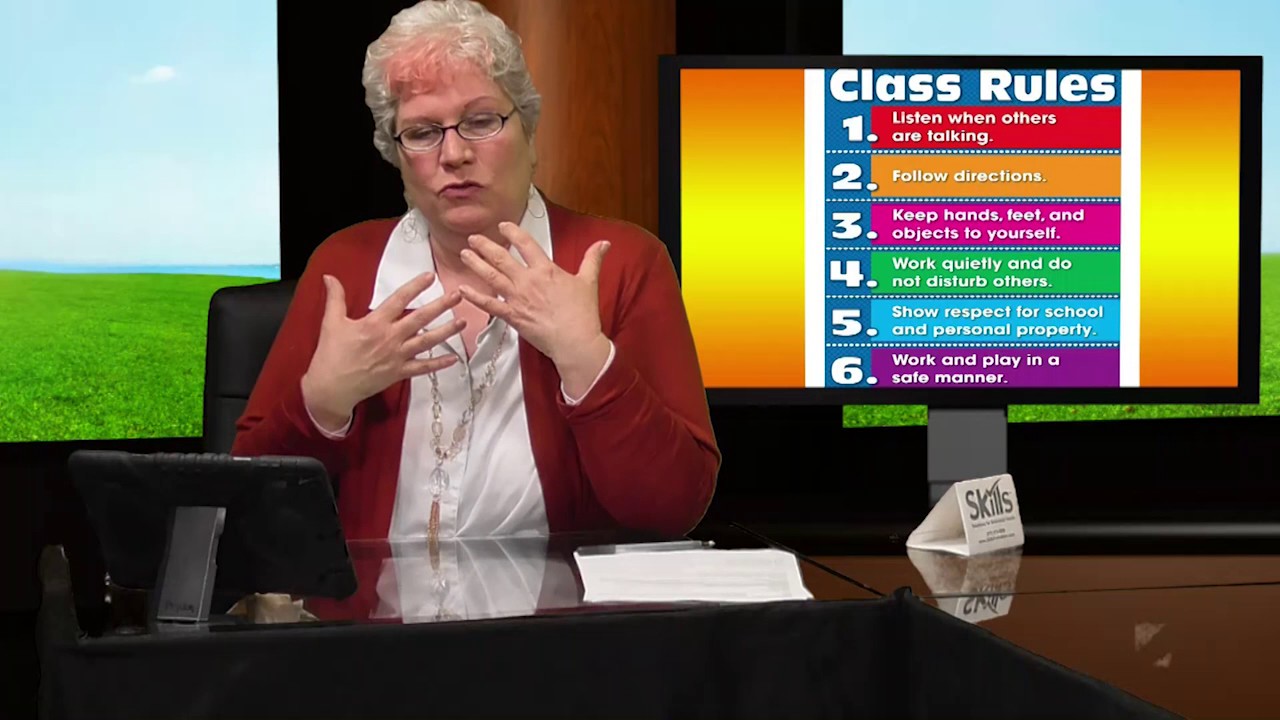 Autism in the Classroom- Class Rules