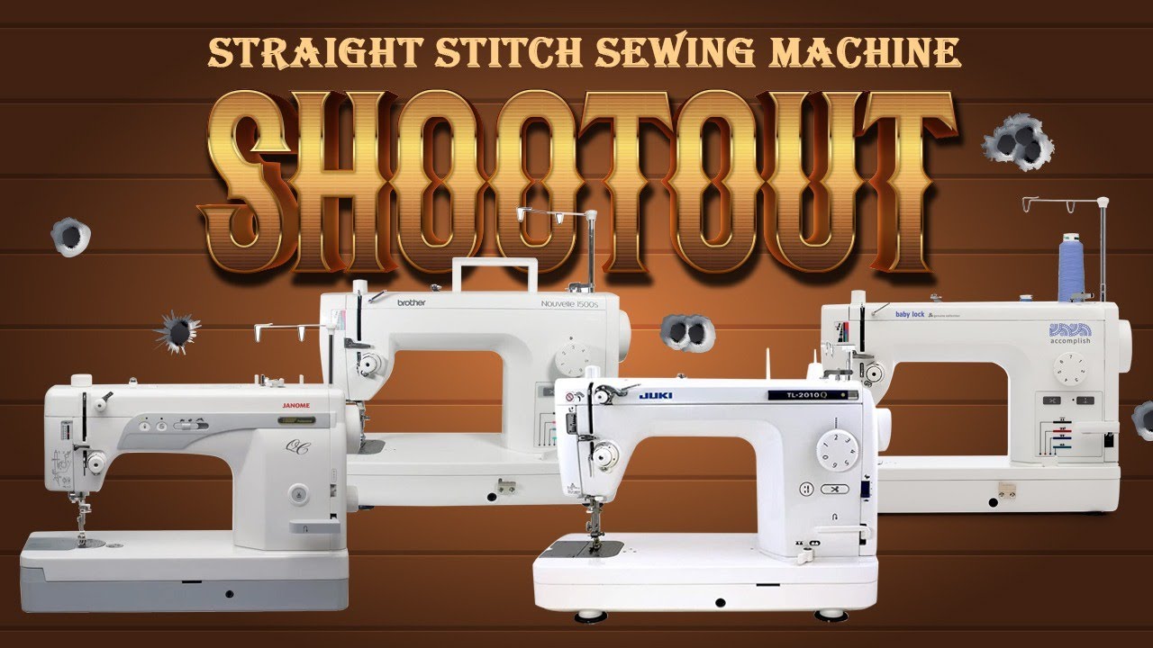 Straight Stitch Sewing Machine Showdown