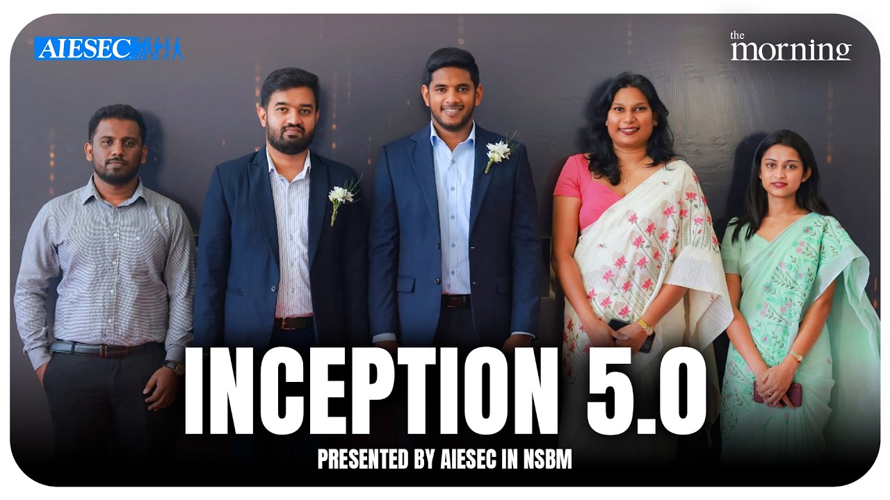 INCEPTION 5.O. Презентация AIESEC в рамках NSBM | Утреннее мероприятие