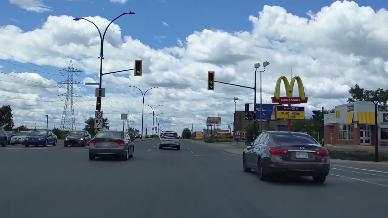Driving in Montreal / Rivière des Prairies