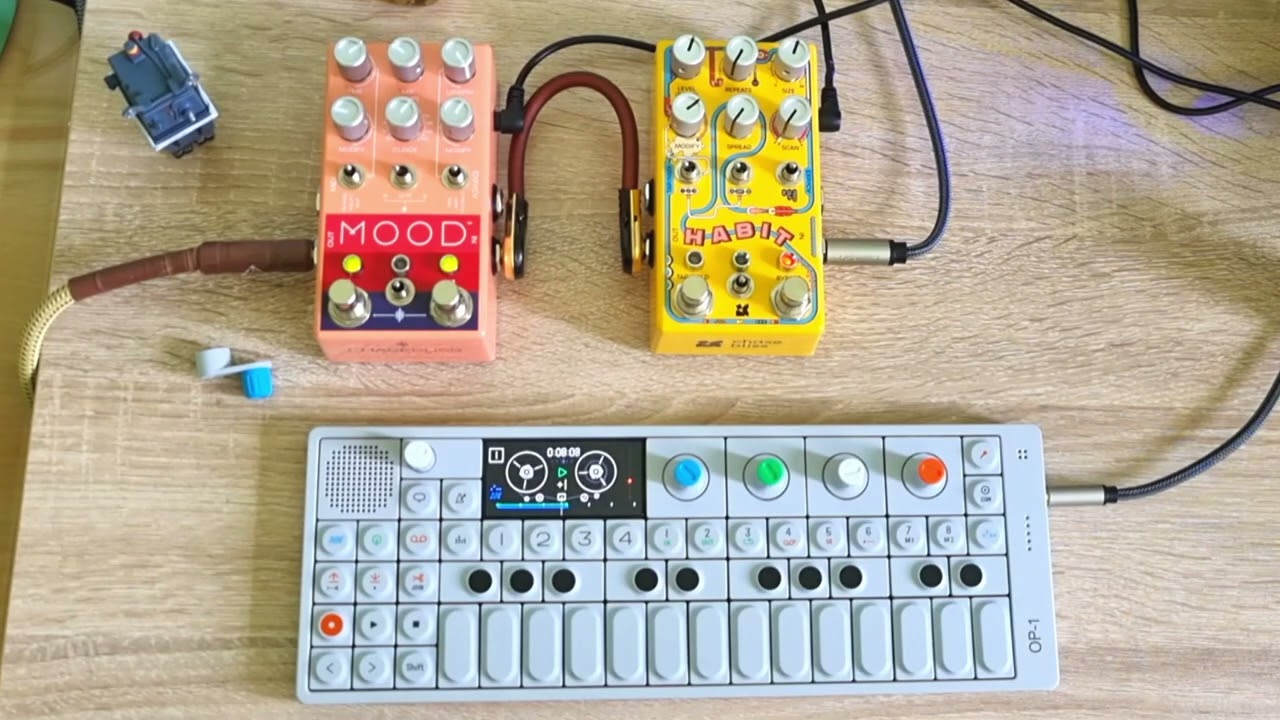 OP1 Endless Sequencer and Chase Bliss Habit and MOOD (Morning Loops 10)