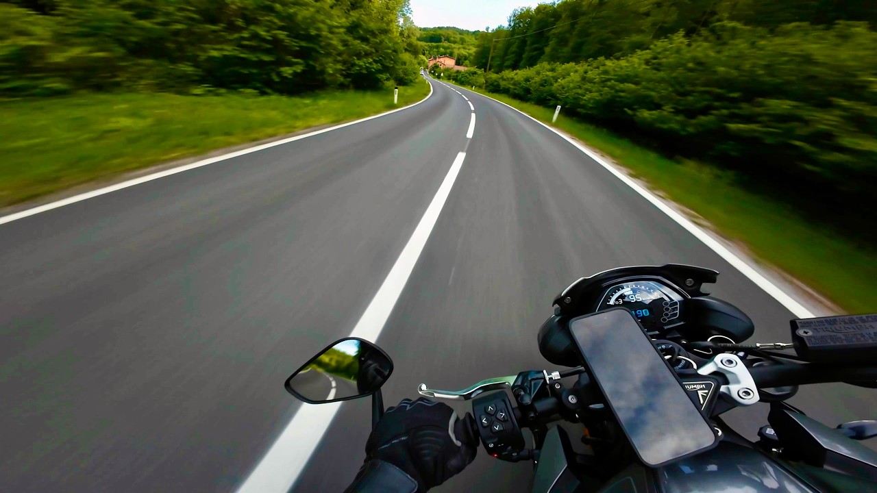 Triumph Street Triple 765R After Work Ride | RAW 4K/60fps POV – Pure Engine Sound