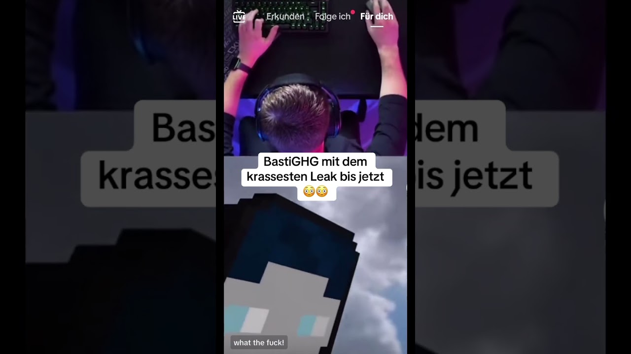 BastiGHG Leak ? 😱 #twitch #minecraft #gaming #bastighg