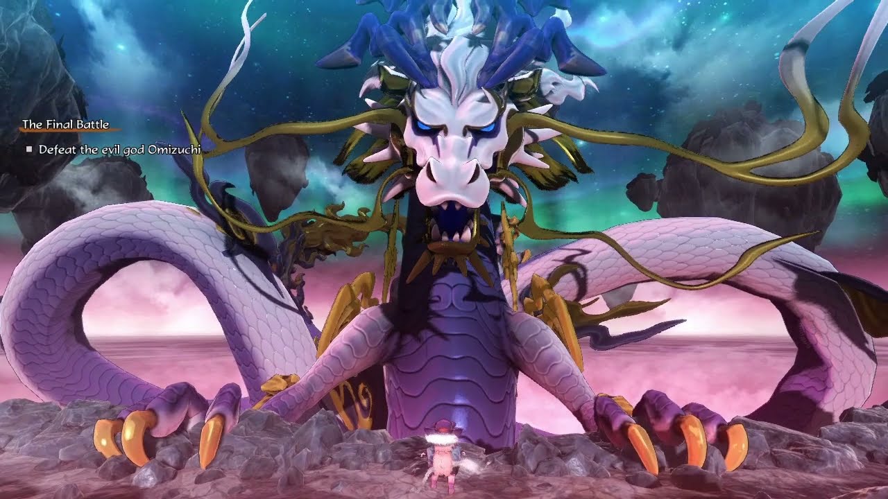 [FINAL BOSS FIGHT] Sakuna: Of Rice and Ruin - Omizuchi + Ending