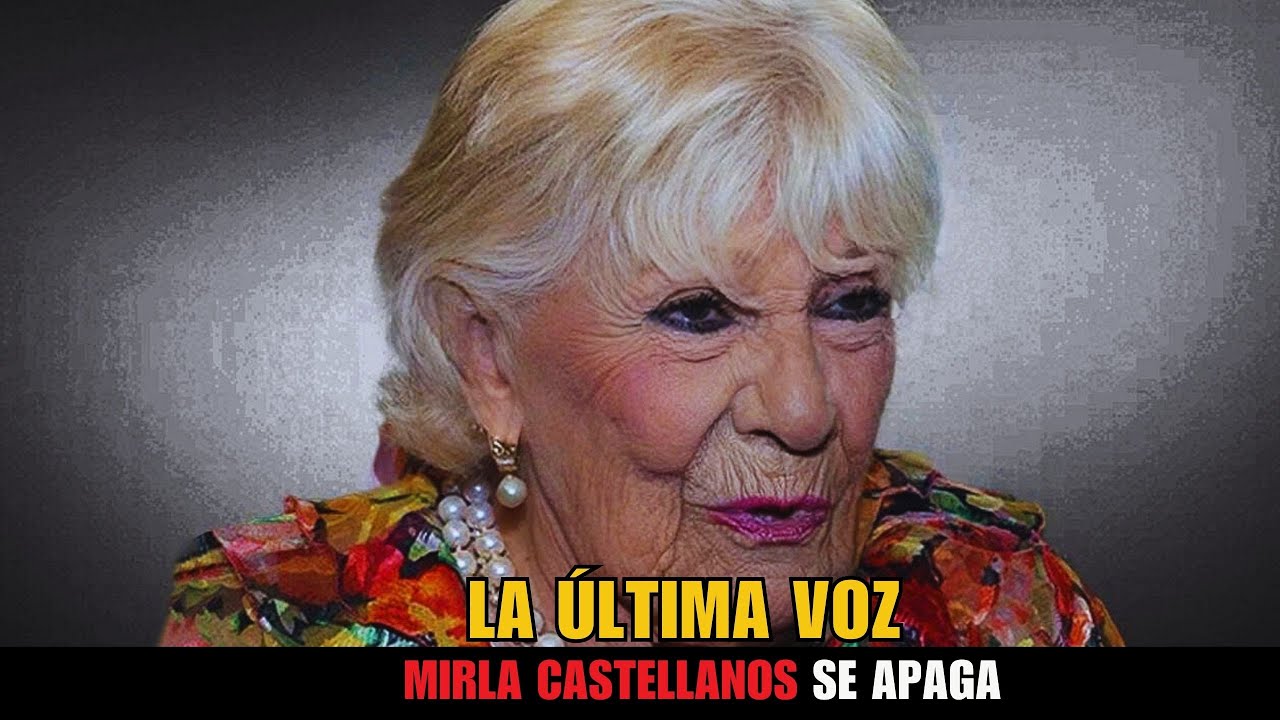 Mirla Castellanos ya Tiene Más de 80 Años y Cómo Vive es Triste