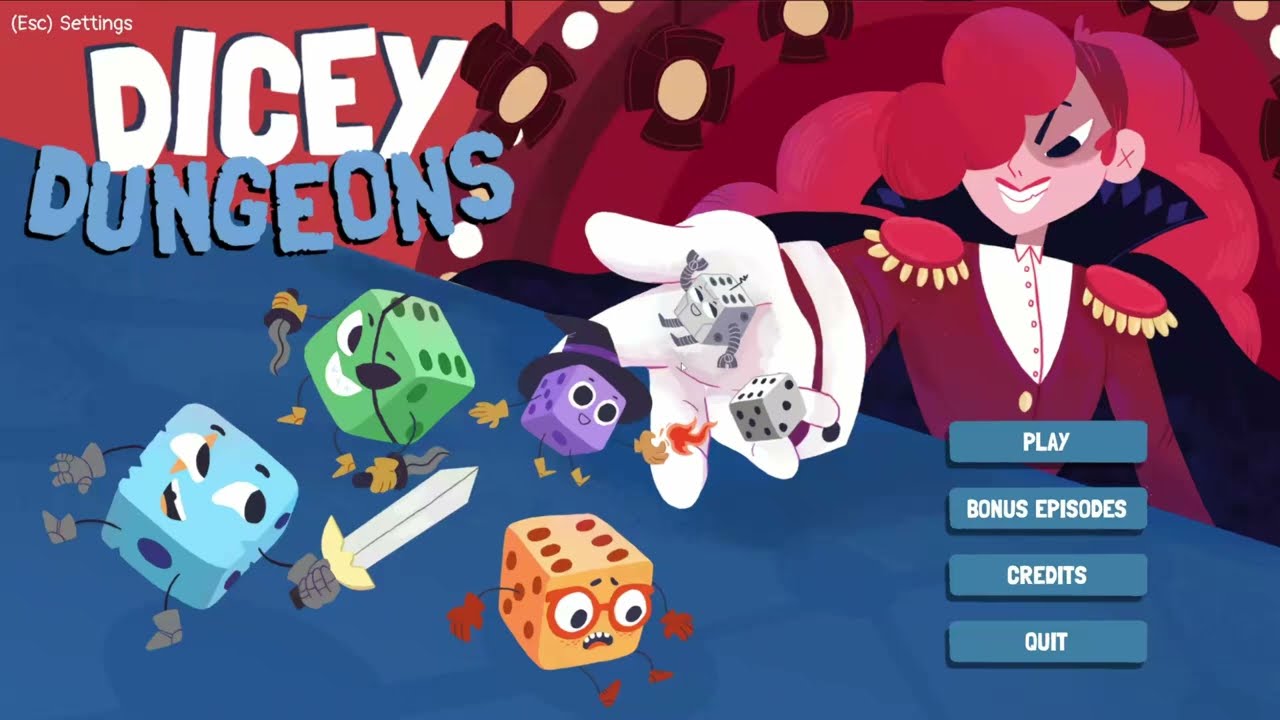 Dice Warrior-Dicey Dungeons