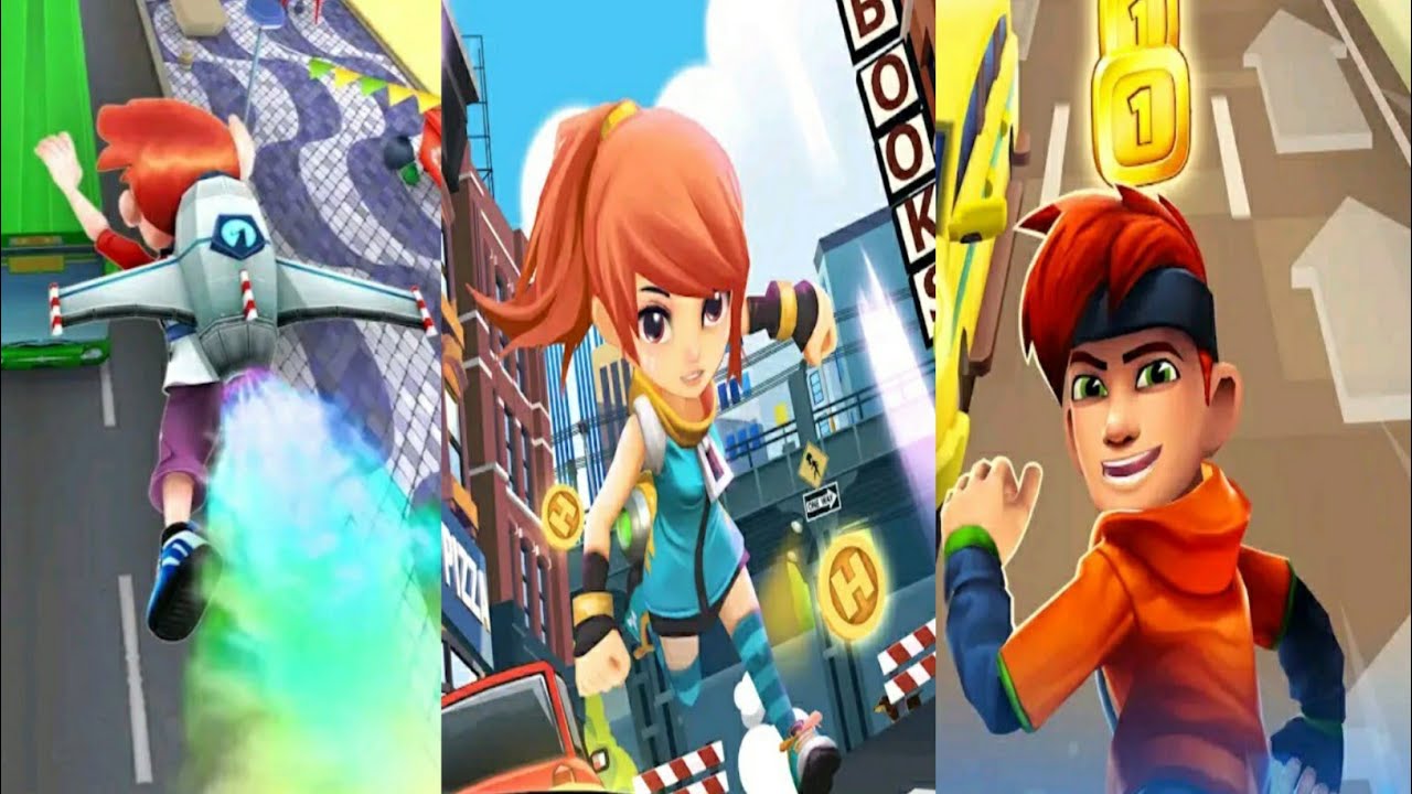 Bus Rush 2 VS Subway Hero Run VS MetroLand - Endless Arcade Run Gameplay