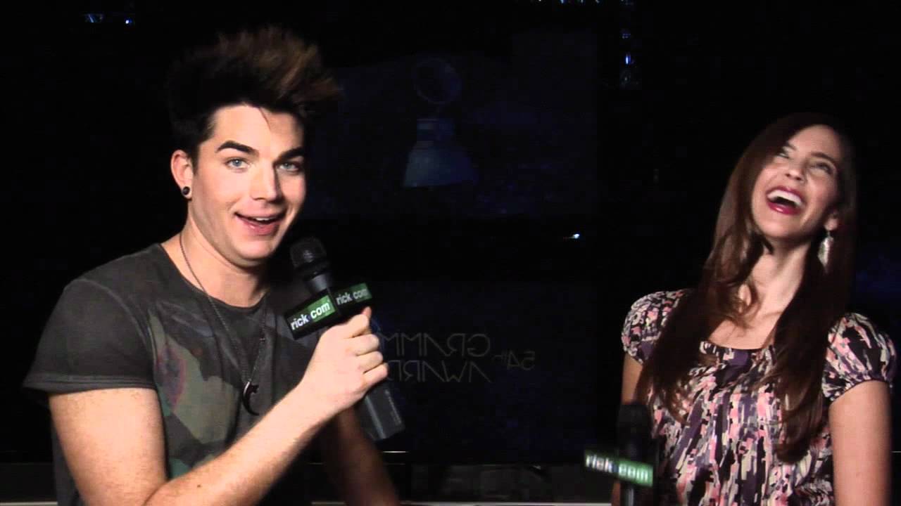 Adam Lambert Backstage @ The Grammys