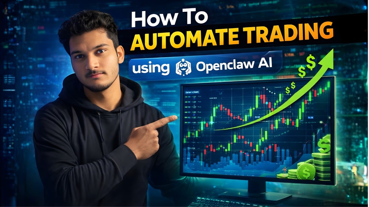 HOW TO AUTOMATE YOUR TRADING USING AI - Openclaw setup for algo testing