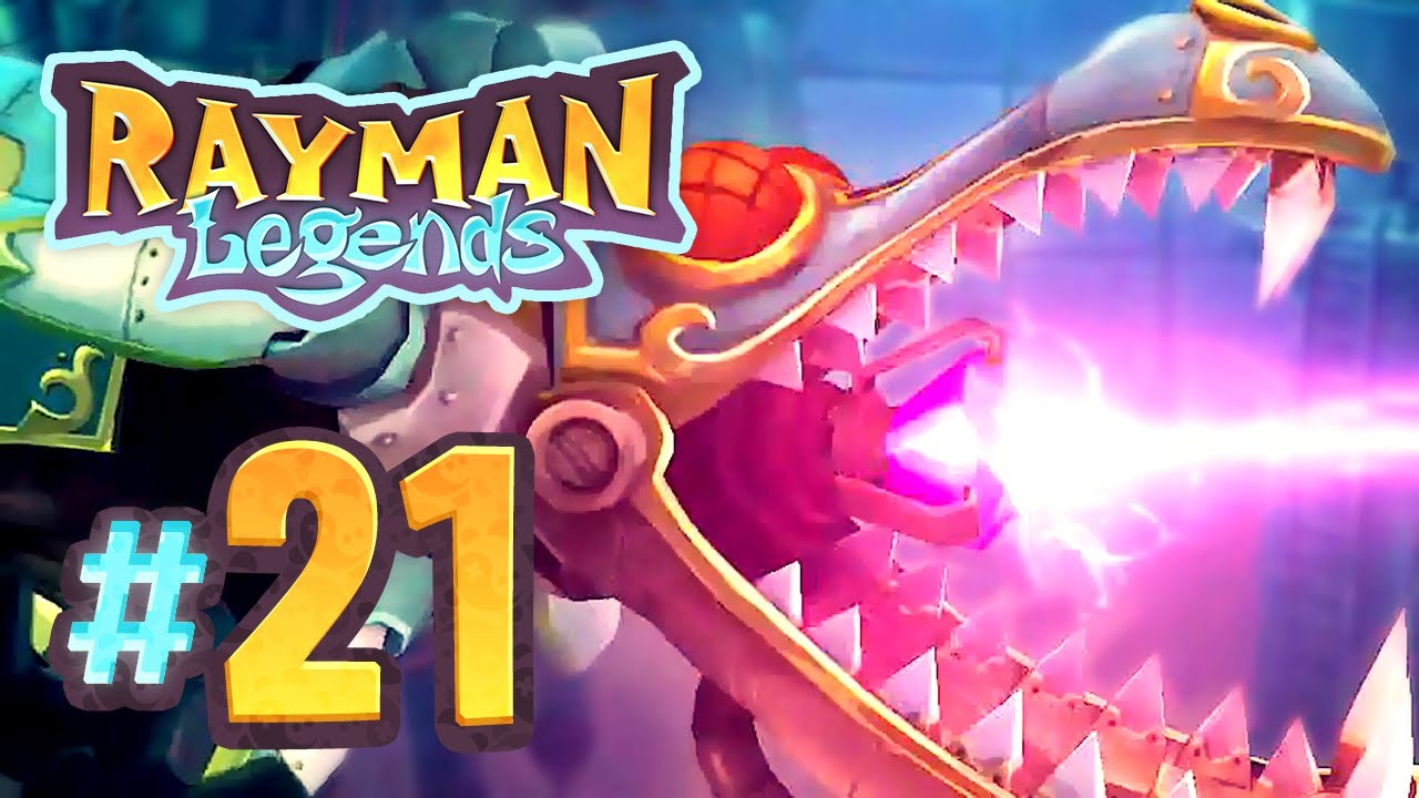 A Madman's Creation! & Gloo Gloo (20,000 Lums Under the Sea) - Rayman Legends #21 (5 Player)