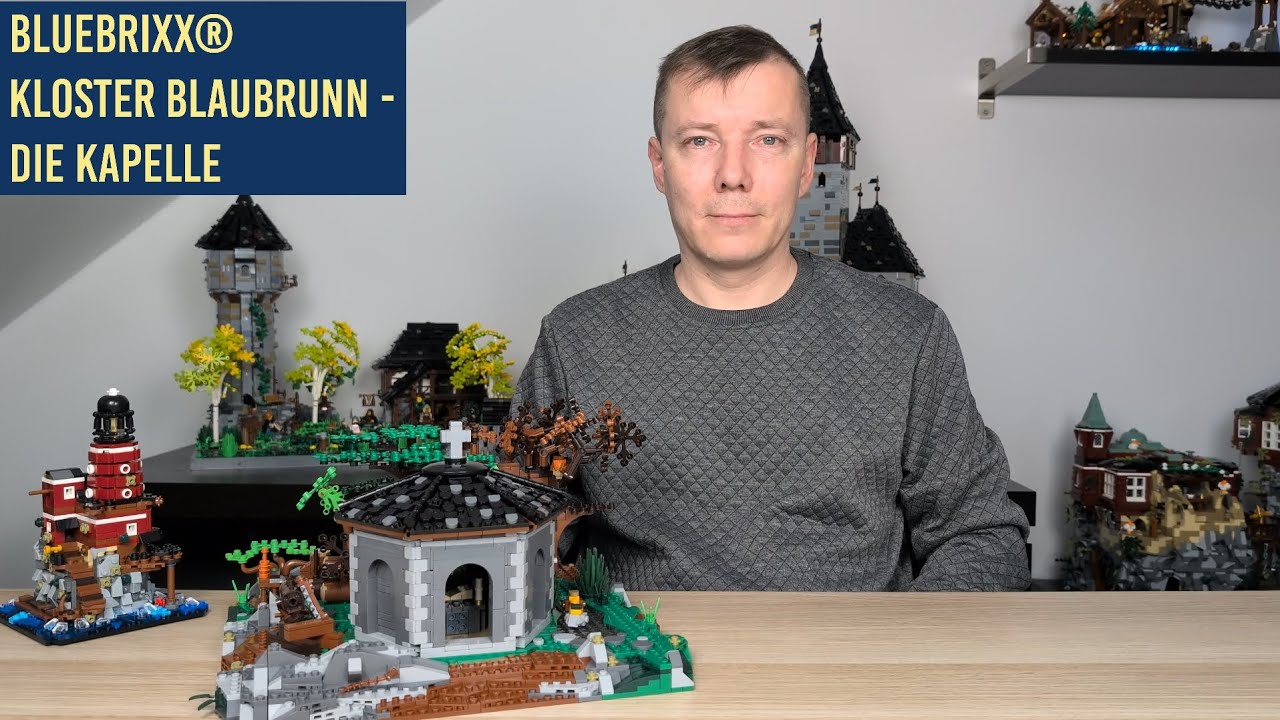 Die M&ouml;nche freut es und mich auch! BlueBrixx&reg; 108267 Kloster Blaubrunn - Die Kapelle