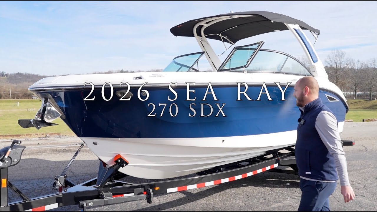 Sea Ray 270 SDX - BRAND NEW FEATURES