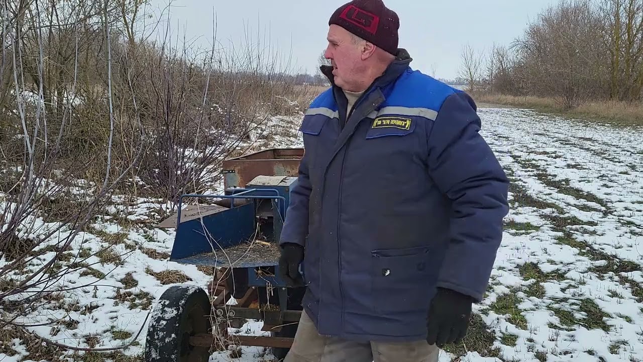 Веткоизмельчитель чп Крючкова ,тест на прочность и эффективность