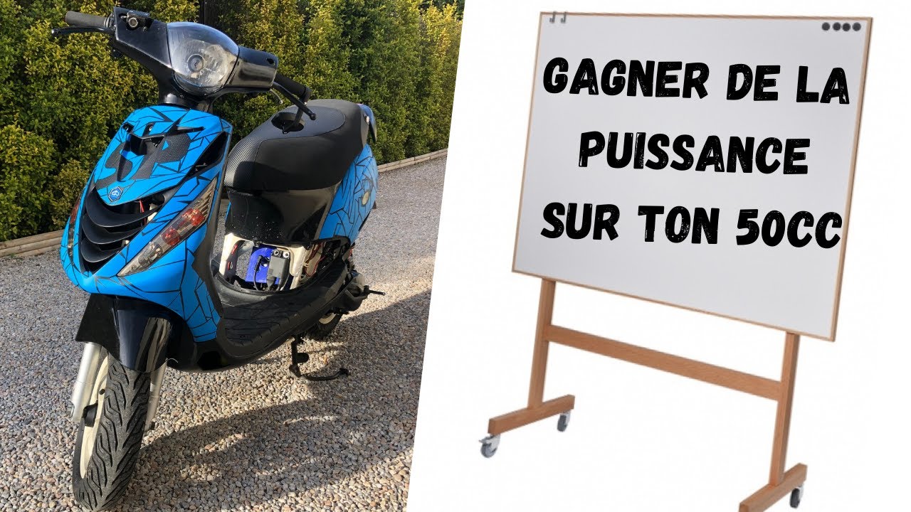 COMMENT GAGNER DE LA PUISSANCE SUR SON 50CC