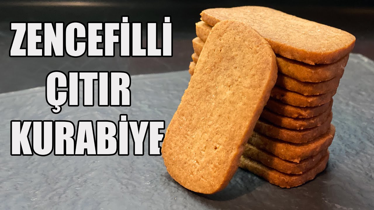 ZENCEFİLLİ ÇITIR KURABİYE - ginger thins