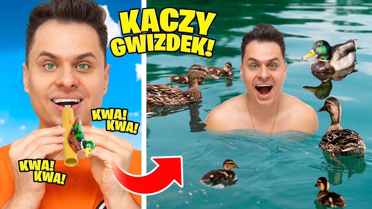 MAGICZNY GWIZDEK NA KACZKI Z TIKTOKA!