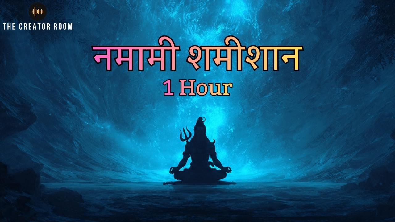 Namami Shamishan 1 hour | Rudrashtakam | Meditation Music | नमामी शमीशान | Shiva Strotam