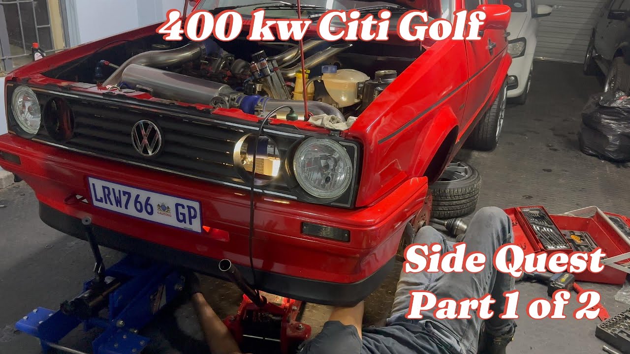 Building a 400kw Citi Golf! Not Part 3 but a side quest. Part 1 of 2