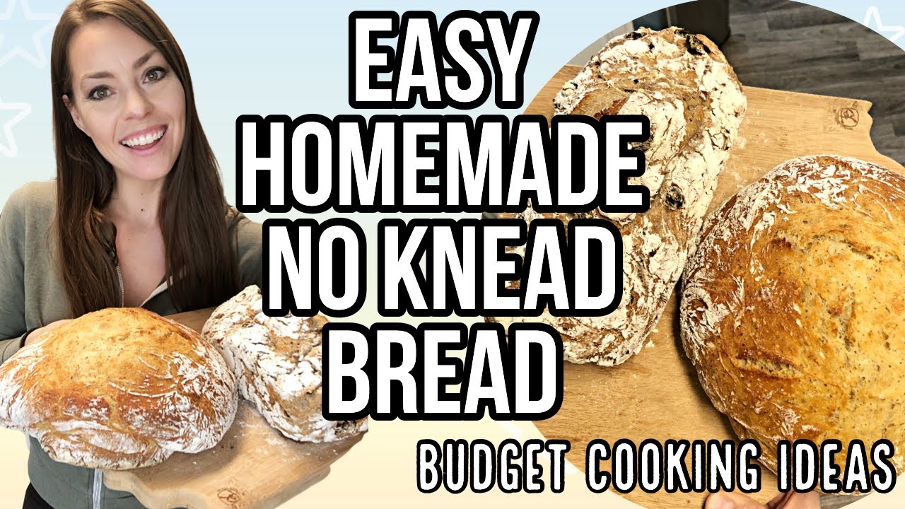 EASY HOMEMADE BREAD | HOW TO MAKE ARTISAN BREAD ON A BUDGET | Extreme Budget Cooking Ideas