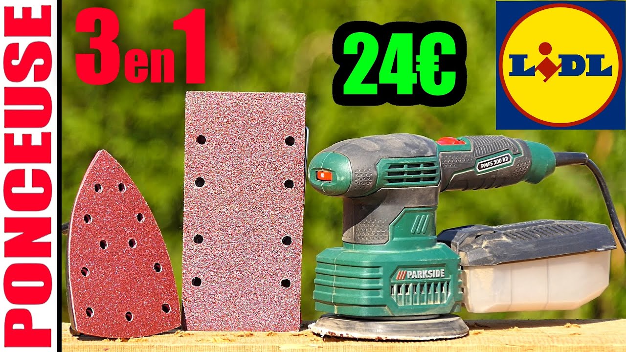 LIDL Многофункциональный шлифовальный станок 3-в-1 PARKSIDE PMFS 200 B2