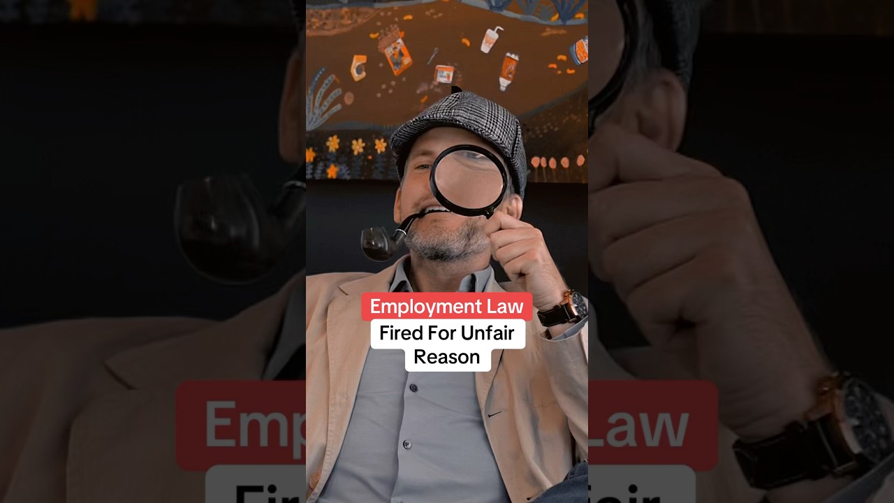 Employment Law: Fired For Unfair Reason 