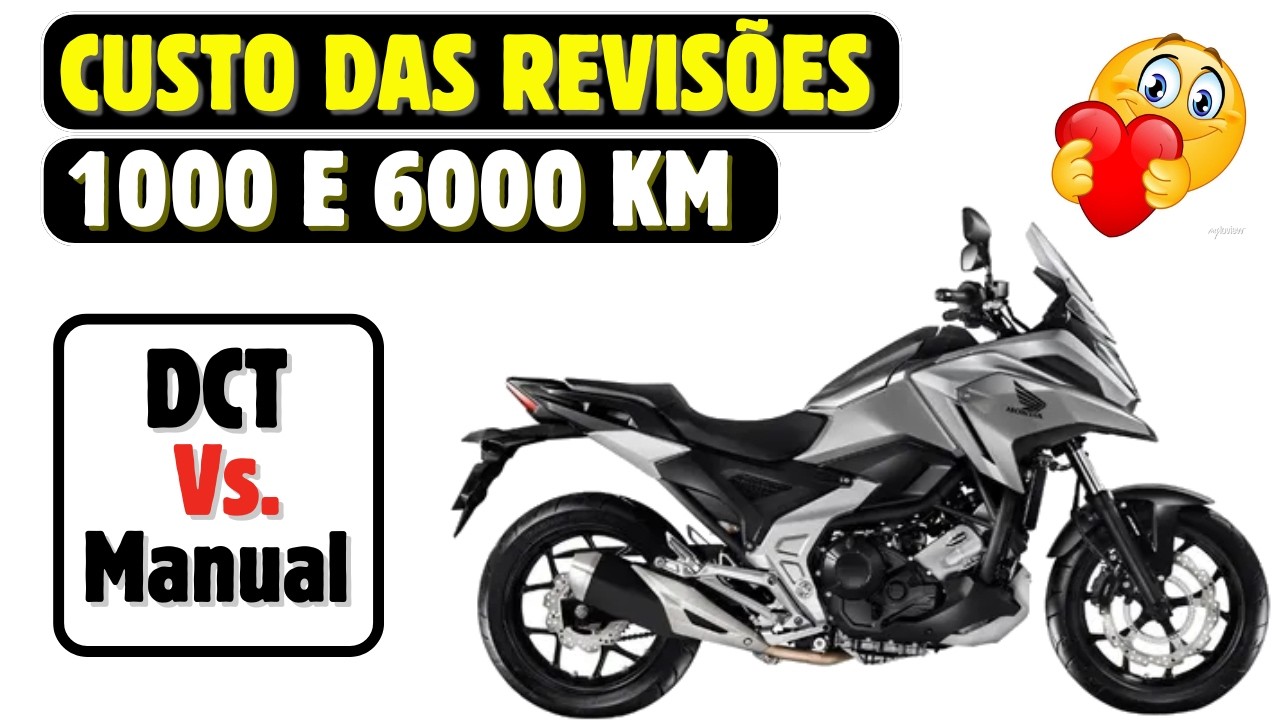 N750x Revisão de 1000 e 6000 Km Na Garantia Custos Serviços Realizados Vale a Pena DCT #nc750x