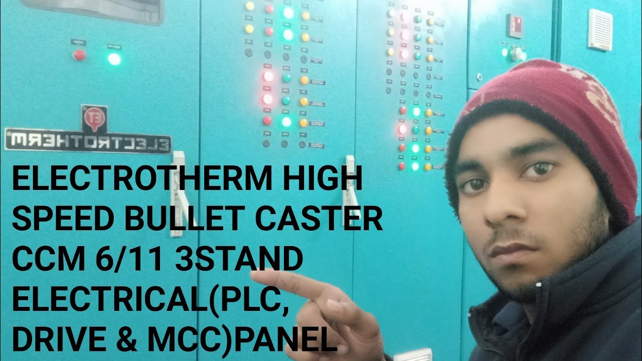 Continue Casting Machine Electrical Panel | PLC & SCADA