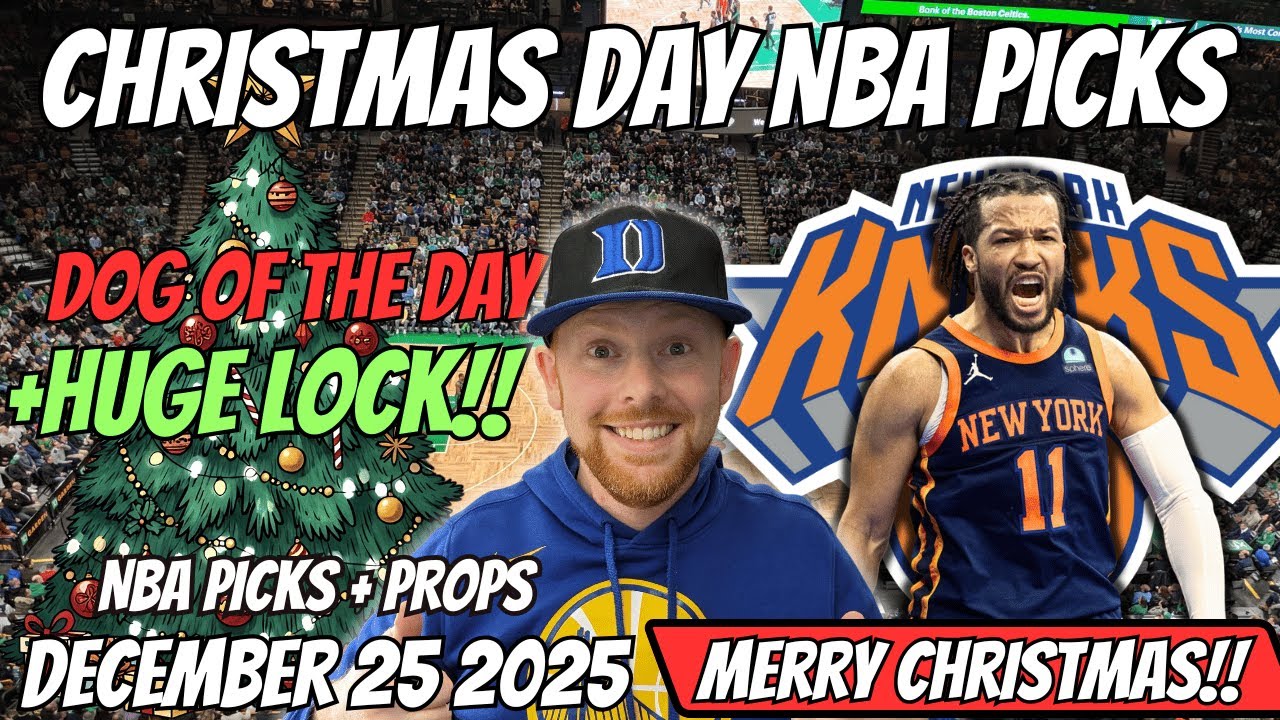 NBA Picks Today Christmas Day Thursday December 25 | Free NBA Best Bets & NBA Player Props Today