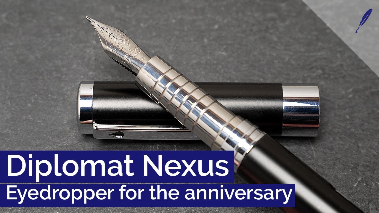 Diplomat Nexus &mdash; обзор перьевой ручки-пипетки к 100-летию