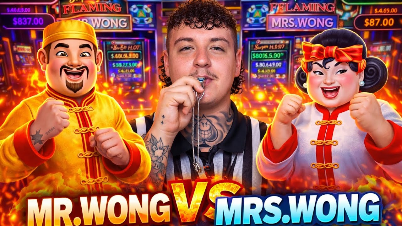 MR. WONG vs MRS. WONG… Then Bubble Craps Took EVERYTHING 