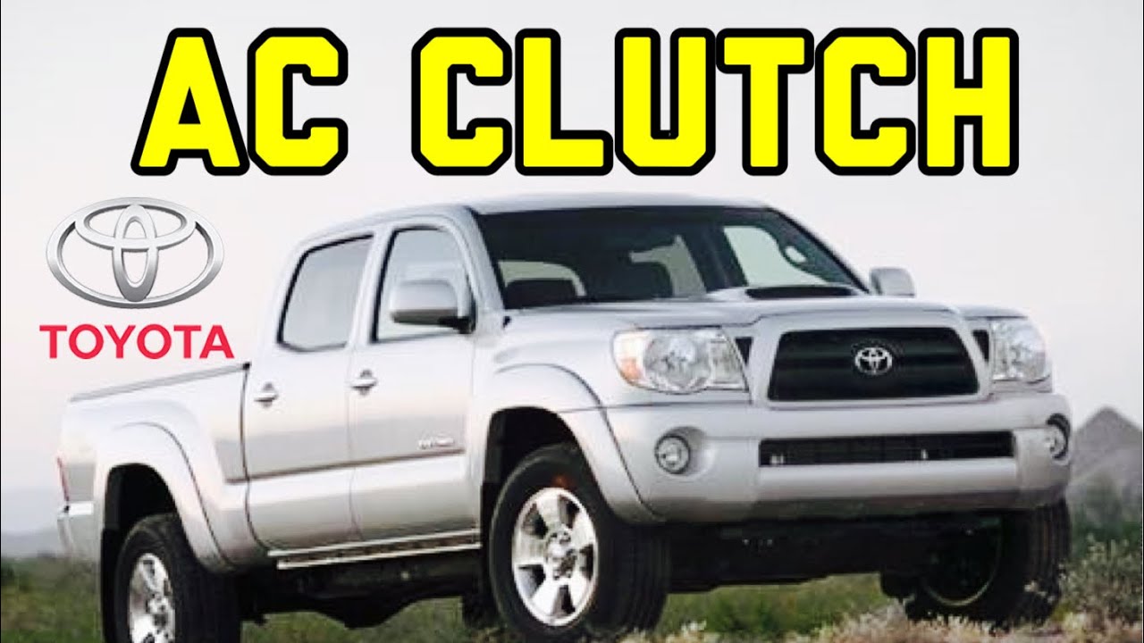 Tacoma 4Runner FJ Cruiser Remove AC Clutch without Removing Compressor | Toyota 1GR-FE 4.0L V6