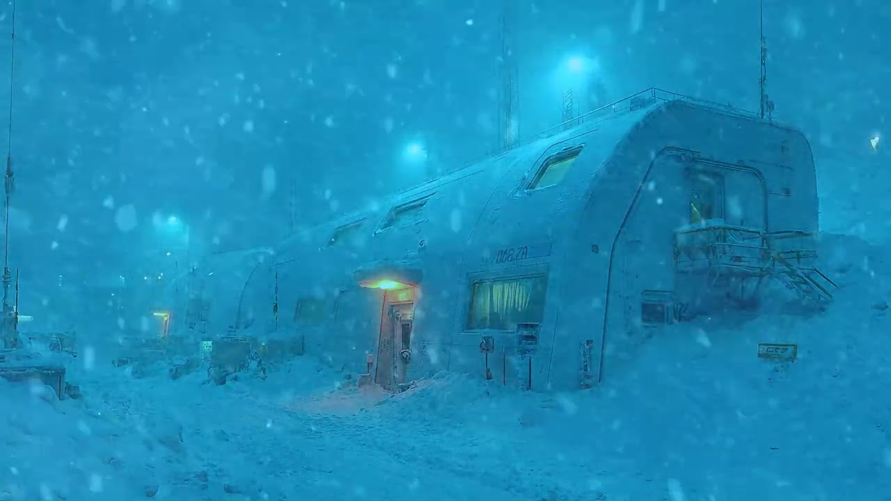 Snowstorm & Blizzard Sounds for Sleeping | Howling Wind | Relaxing Winter Wind & Snow Ambience