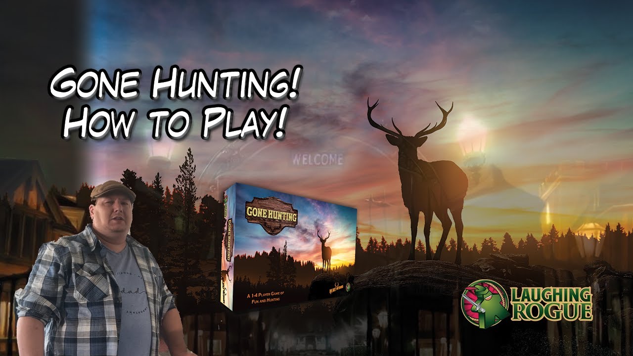 Gone Hunting How To Play #boardgame #hunting #outdoors #bso #laughingrogue