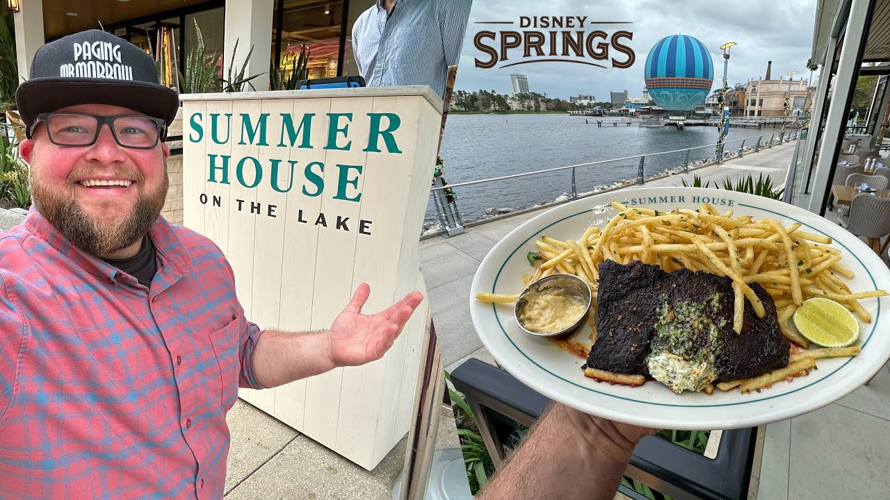 Summer House On The Lake Disney Springs | Full Dining Review & Cookie Bar | Walt Disney World 2024