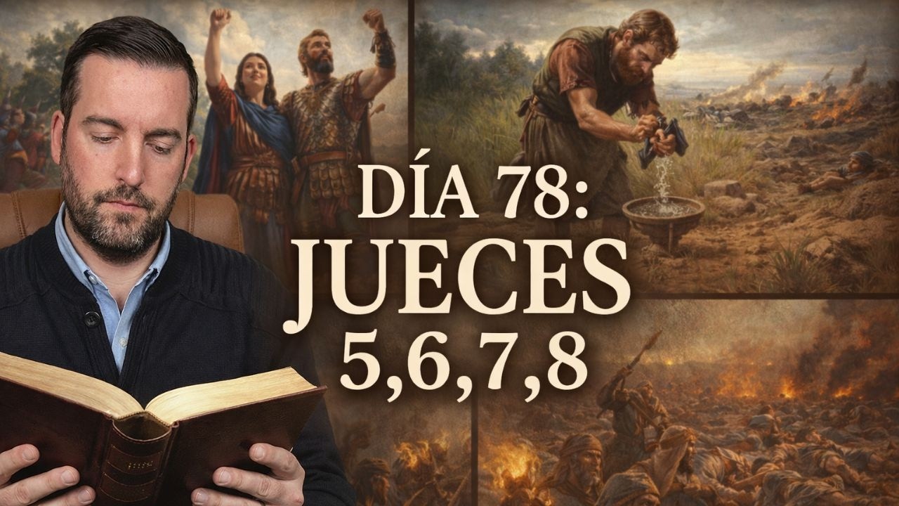 DÍA 78 - Jueces 5,6,7,8 / La Biblia en 1 Año / Juan Manuel Vaz