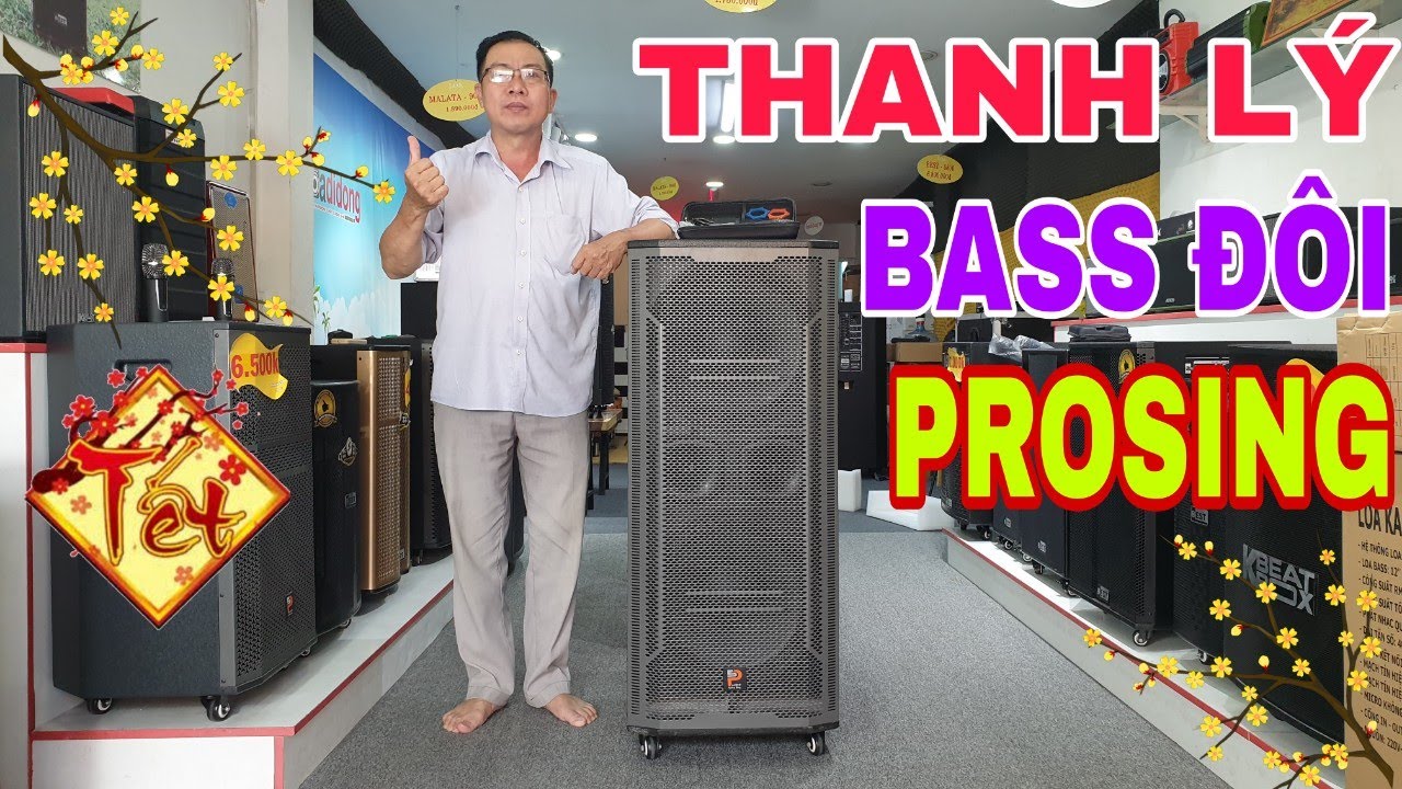 Thanh L&yacute; Loa K&eacute;o Prosing W215B Gi&aacute; Rẻ Chỉ C&ograve;n 8 Triệu M&ugrave;a Tết