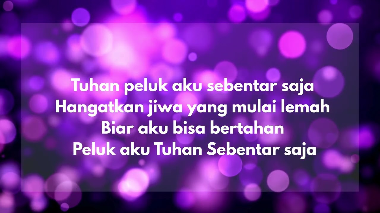 KARAOKE PELUK Aku Tuhan Sebentar Saja