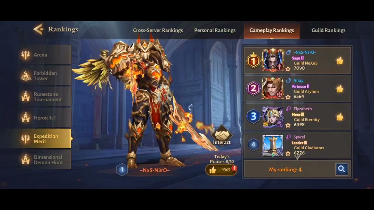 Dungeon Hunter 6 Expedition PvP event.