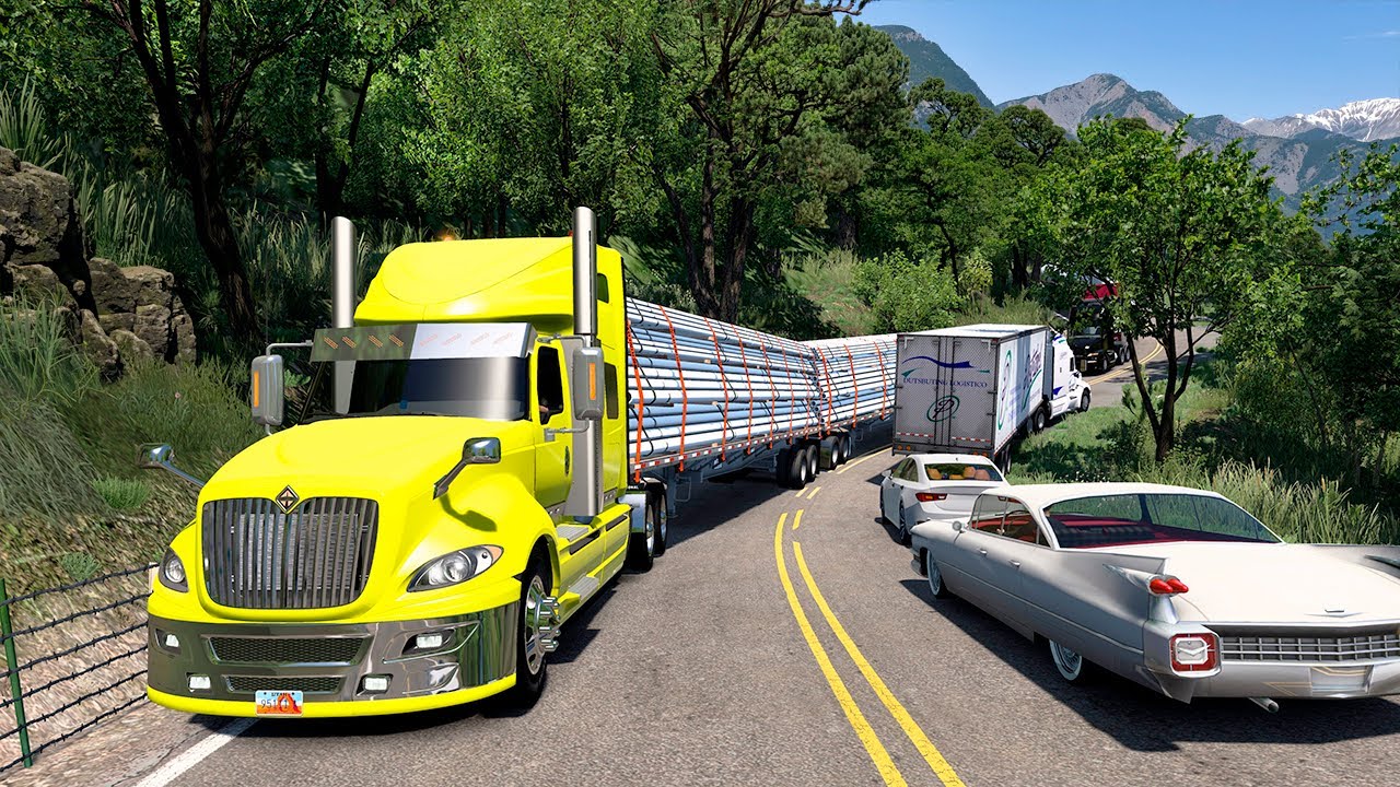 International Prostar Carretera Peligrosas De CHIAPAS México American Truck Simulator