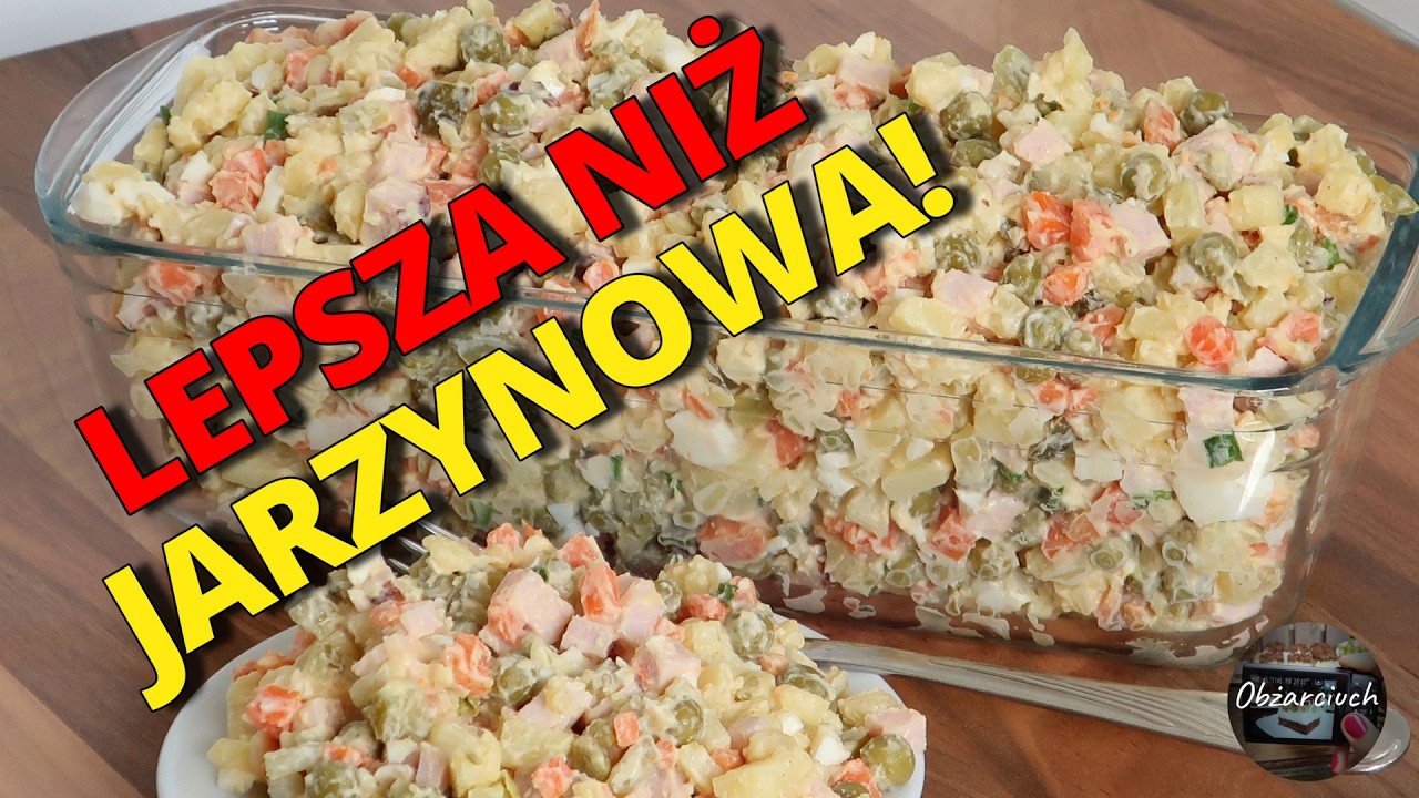 Jeszcze lepsza niż jarzynowa! Poznaj sekret Sałatki Olivier!