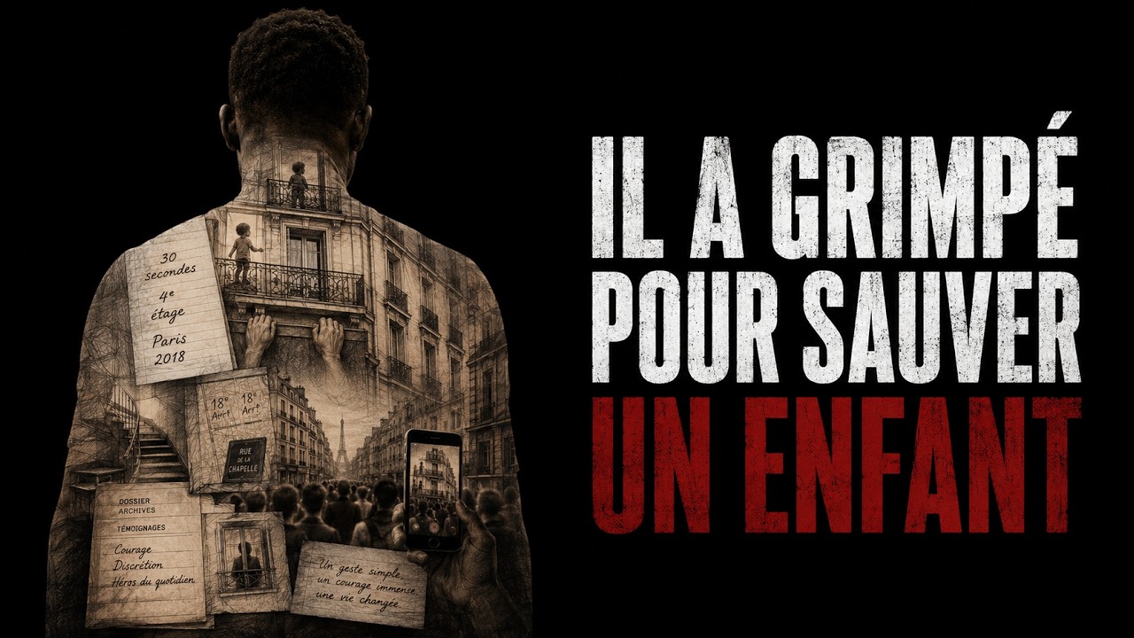 Il a escaladé un immeuble pour sauver un enfant | L’histoire vraie de Mamoudou Gassama